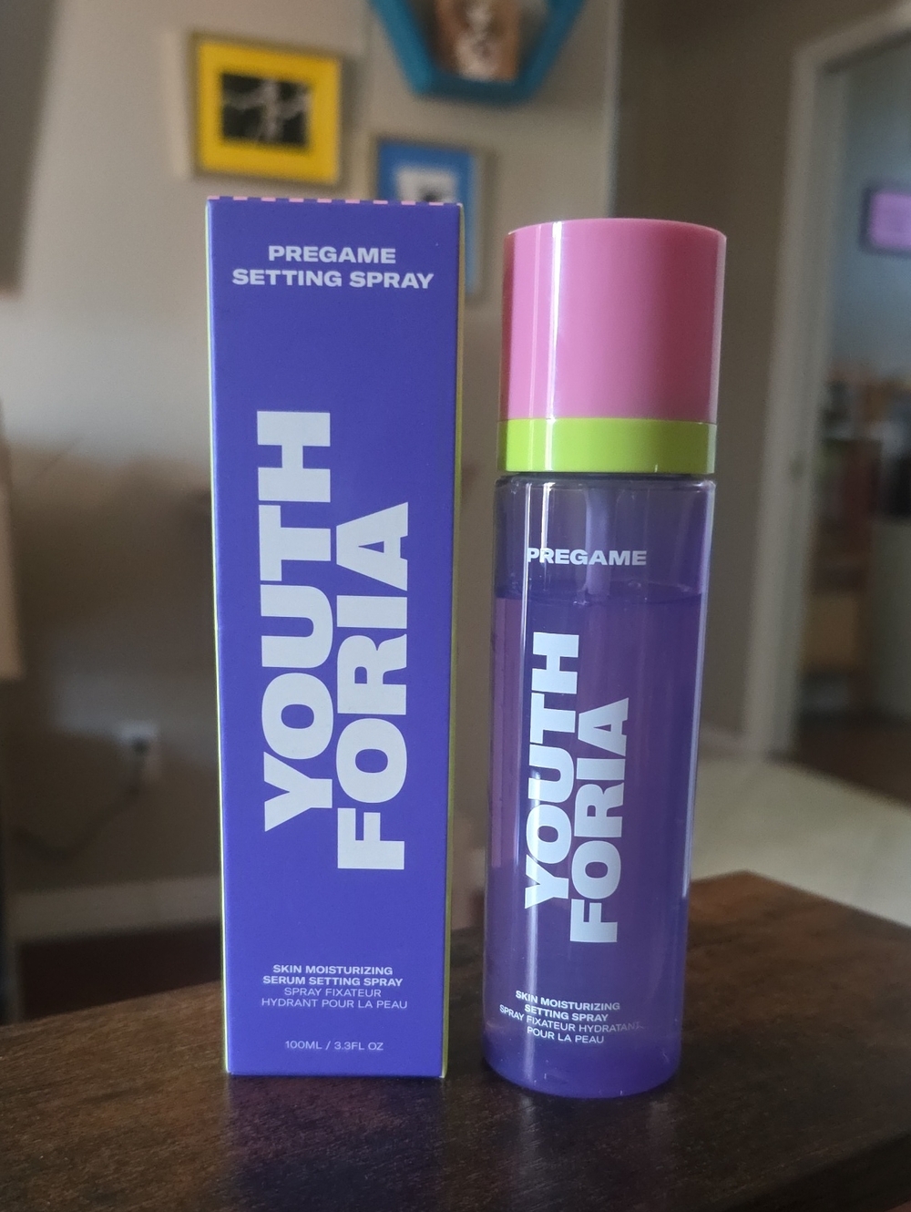 Pregame Youth Foria Setting Spray